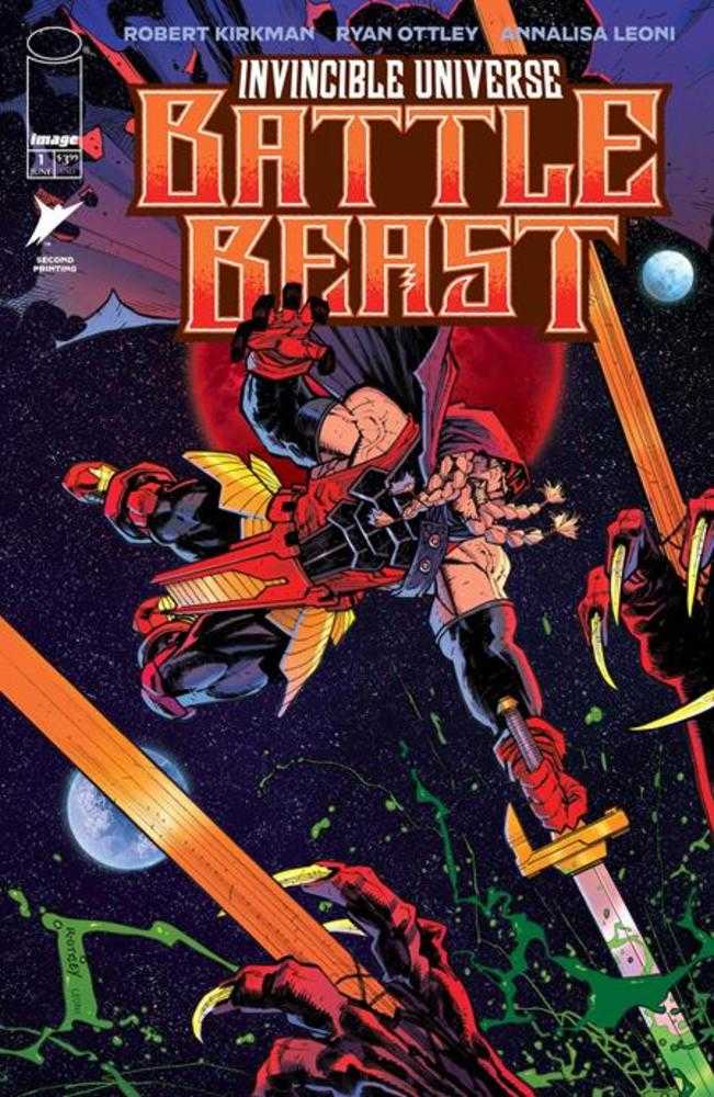 Invincible Universe: Battle Beast (2025) #1 (2nd Print) Cover A Ryan Ottley