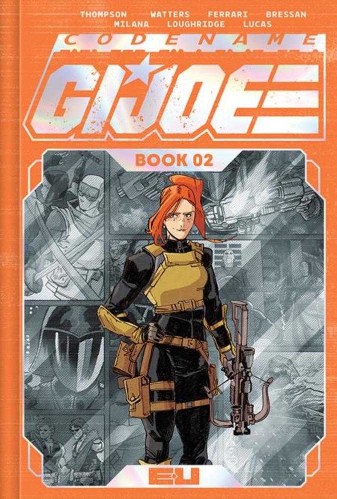 Codename G.I. Joe Deluxe Edition Book 02 HC Marco Ferrari Spot Foil Cover