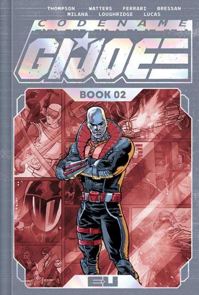 Codename G.I. Joe Deluxe Edition Book 02 HC Andrei Bressan Spot Foil Cover