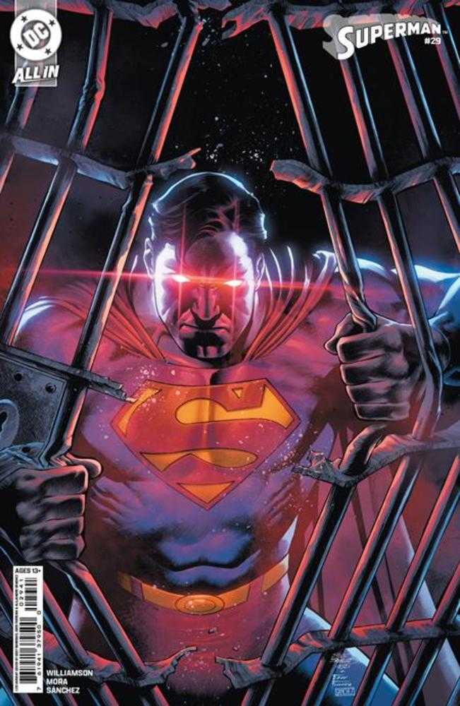 Superman #29 Cover F Eddy Barrows Card Stock 1:25 Variant