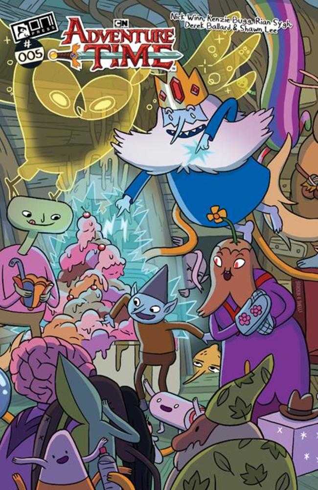Adventure Time (2025) #5 Cover D Shelli Paroline & Braden Lamb Infinite Interlocking 1:10 Variant