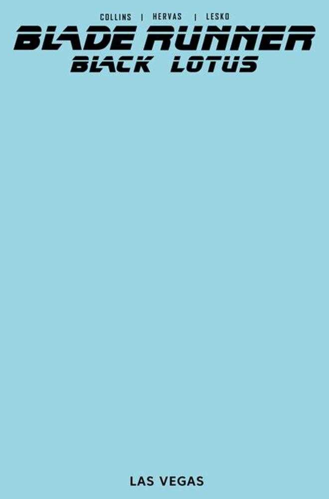 Blade Runner Black Lotus Las Vegas #1 (Of 4) Cover F Blank Sketch Variant (Mature)