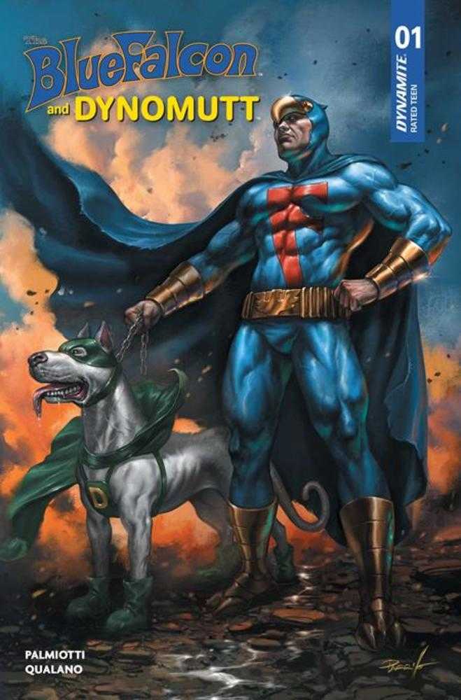 Blue Falcon & Dynomutt #1 Cover E Lucio Parrillo Foil Variant