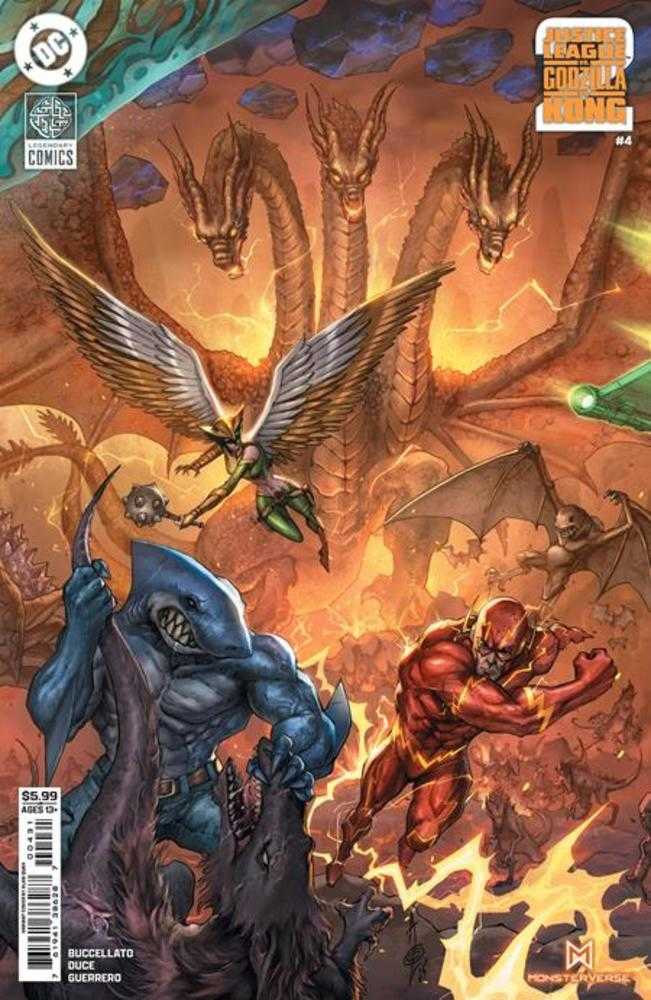 Justice League vs Godzilla vs Kong 2 #4 (Of 7) Cover C Alan Quah Card Stock Variant