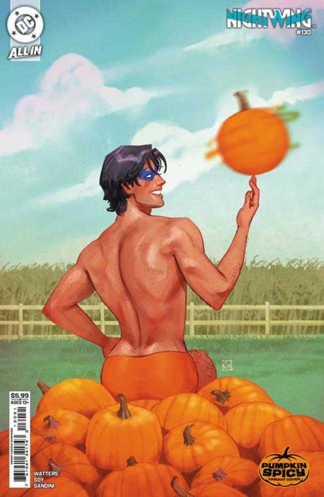 Nightwing #130 Cover D Kevin Wada Pumpkin Spicy Card Stock Variant