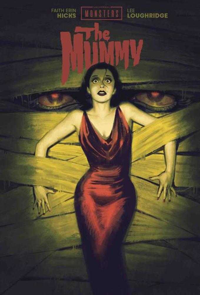 Universal Monsters: The Mummy HC Direct Market Exclusive David Talaski Cover