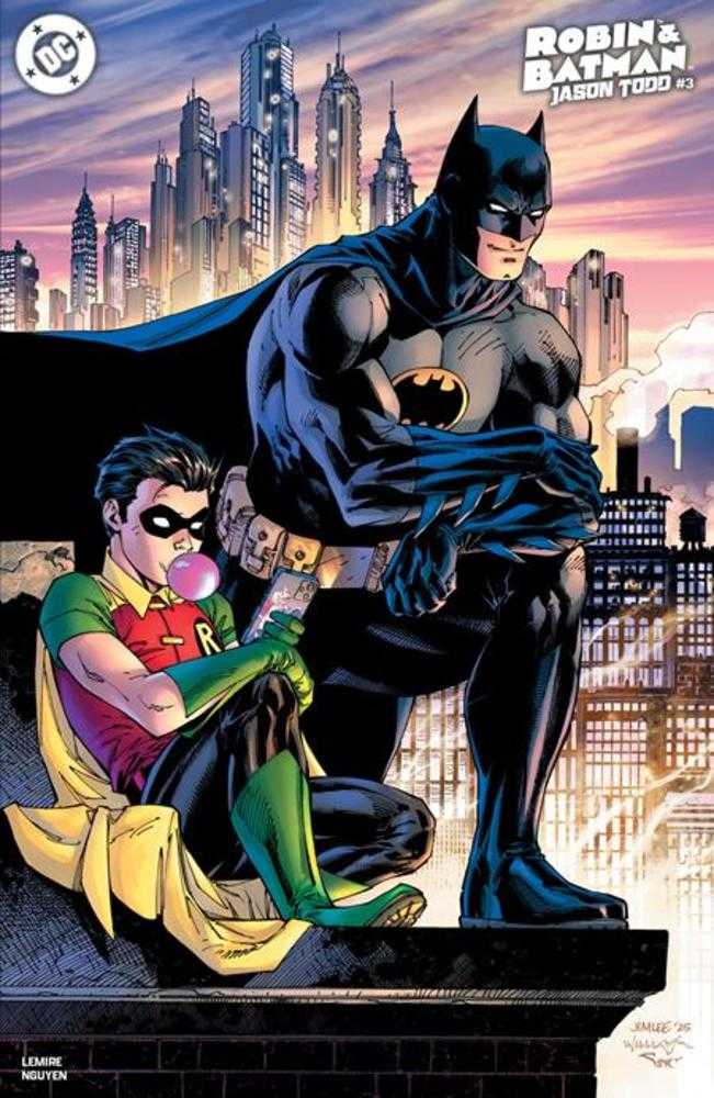 Robin & Batman Jason Todd #3 (Of 3) Cover E Jim Lee Variant