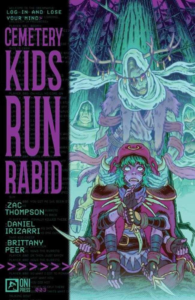 Cemetery Kids Run Rabid #3 (Of 4) Cover A Daniel Irizarri