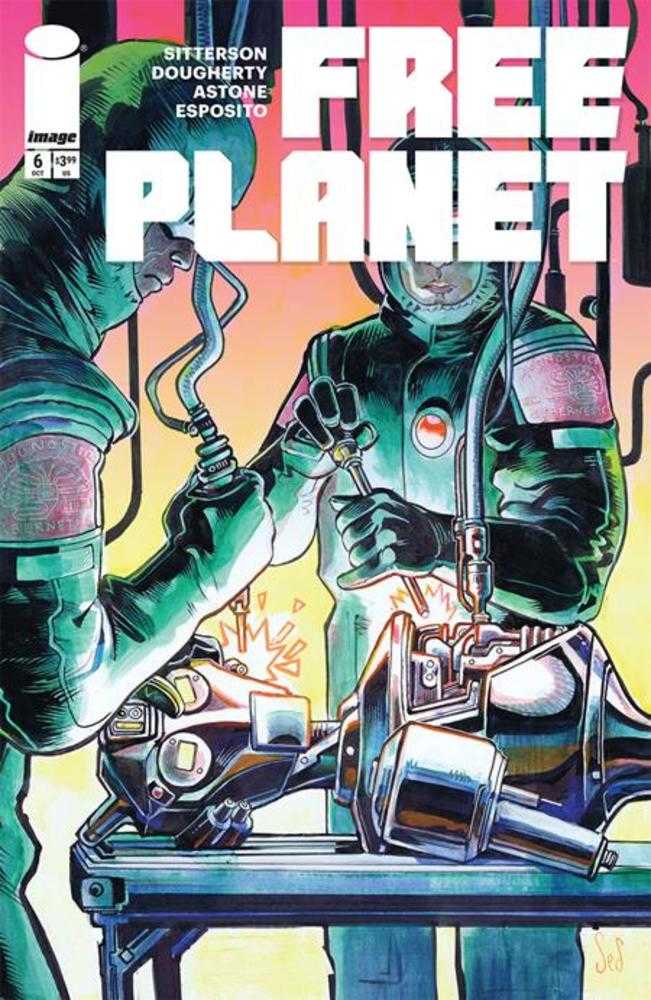 Free Planet #6 Cover B Jed Dougherty Surgery Variant