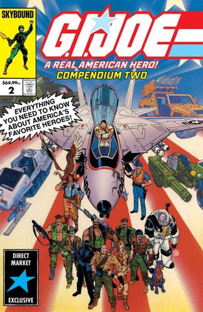G.I. Joe A Real American Hero Compendium Book 02 TPB Michael Golden Cover