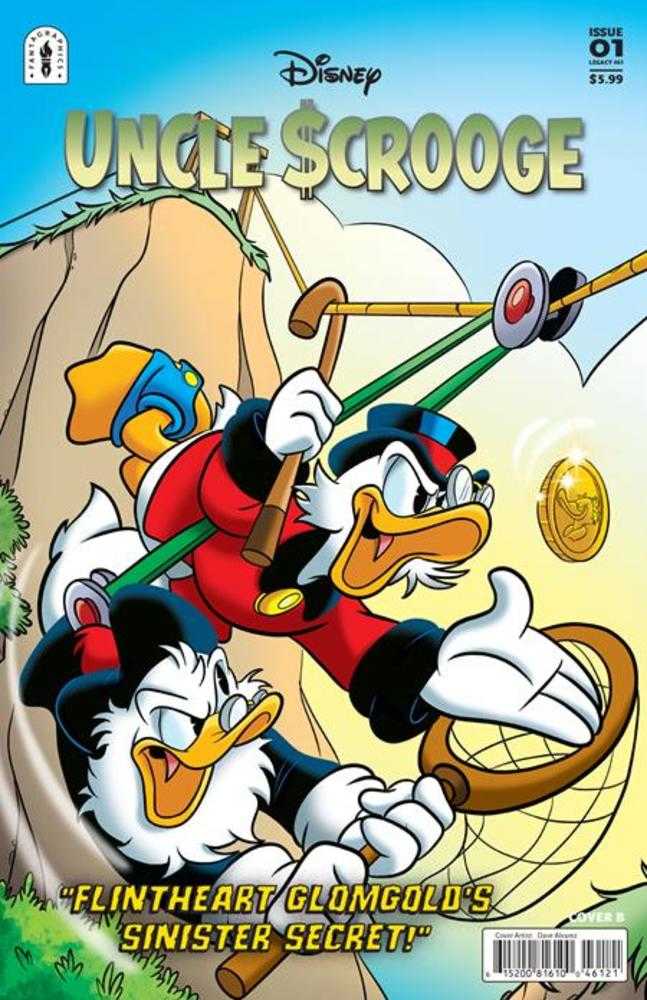 Uncle Scrooge Flintheart Glomgolds Sinister Secret #1 (Of 3) Cover B Dave Alvarez Variant