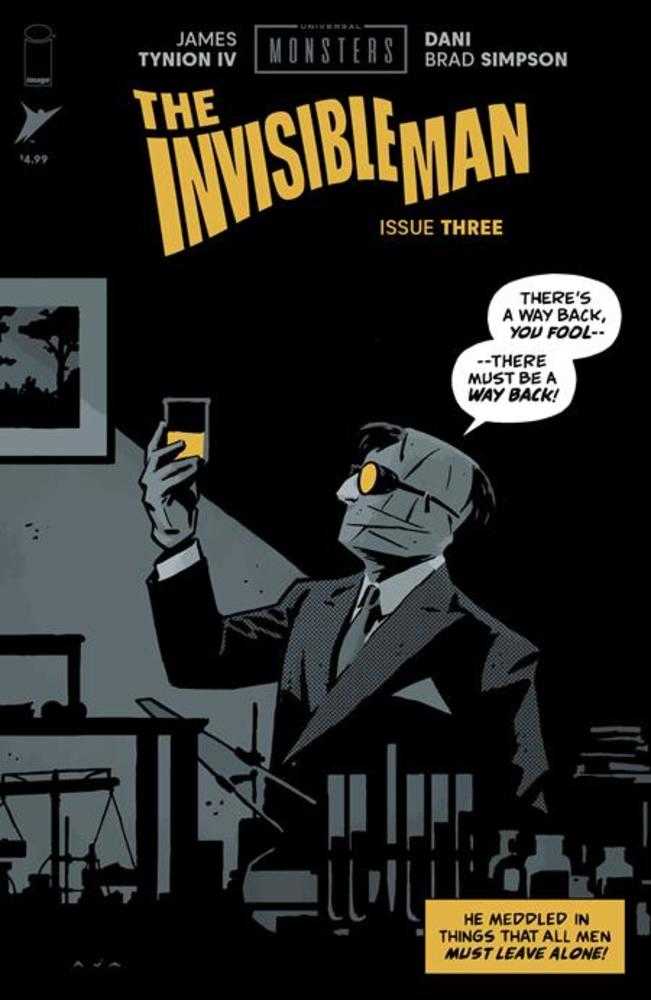 Universal Monsters The Invisible Man #3 (Of 4) Cover C David Aja Pulp 1:10 Variant