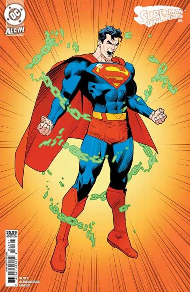Superman Unlimited #5 Cover F Dan Mora Corner Box Card Stock Variant