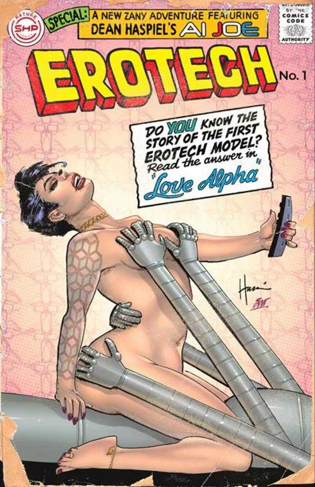 Erotech #1 (Of 5) Cover B Howard Chaykin 1:5 Variant (Mature)