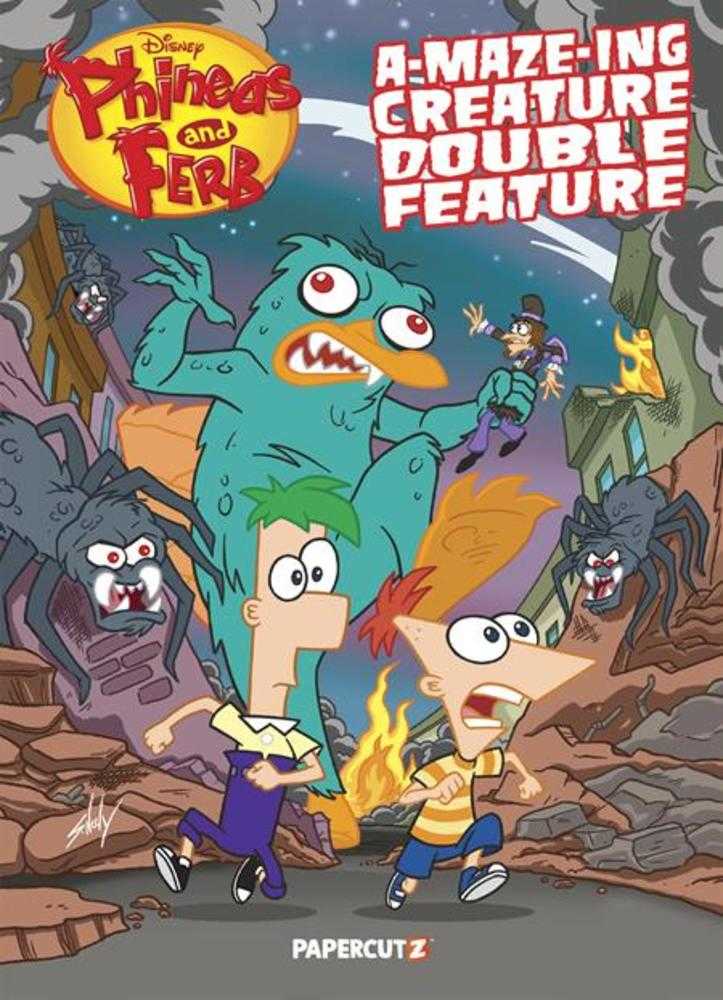 Phineas And Ferb A-Maze-Ing Creature Double Feature TPB