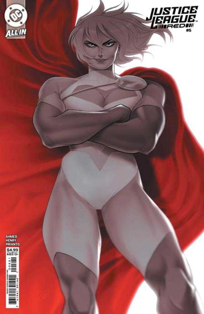 Justice League Red #5 (Of 6) Cover B Sweeney Boo Card Stock Variant