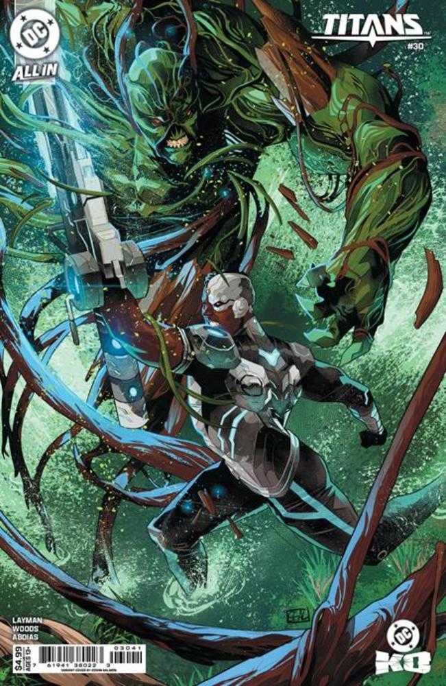 Titans #30 Cover D Edwin Galmon Card Stock Variant (DC K.O.)