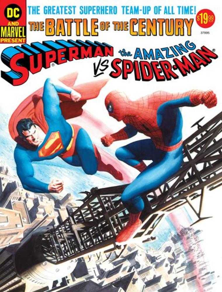 50th Anniversary Treasury Edition Superman vs The Amazing Spider-Man #1 Facsimile Edition Cover B Alex Ross Variant
