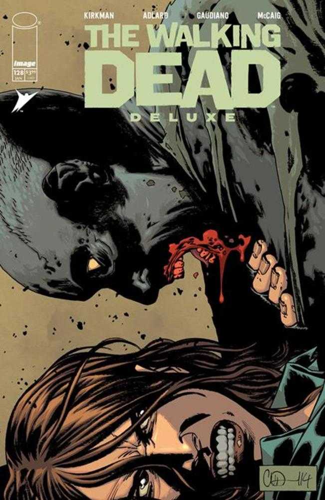 Walking Dead Deluxe #128 Cover B Charlie Adlard & Dave Mccaig Variant (Mature)