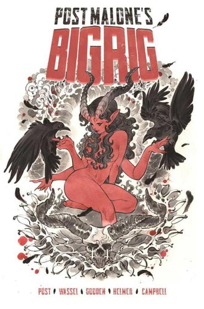 Big Rig Vol 01 HC Limited Edition Silver Foil Peach Momoko Variant