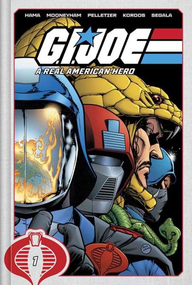 G.I. Joe A Real American Hero Deluxe Book 01 HC Direct Market Exclusive Brad Walker & Laura Martin Variant