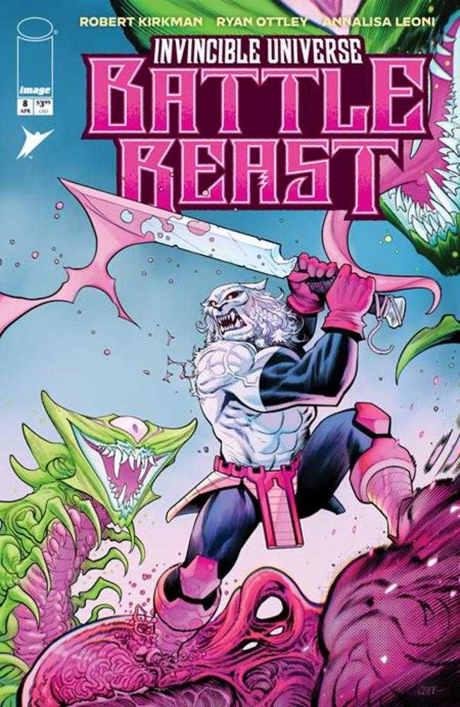 Invincible Universe Battle Beast #8 Cover D Cliff Rathburn 1:25 Variant