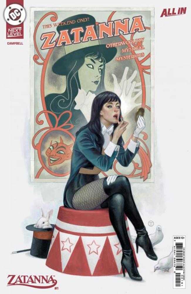 Zatanna (2026) #1 Cover G Julian Totino Tedesco 1:25 Variant