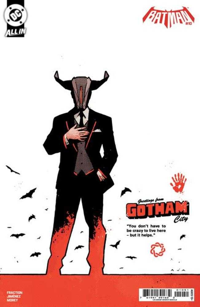 Batman #10 Cover F David Aja 1:25 Variant
