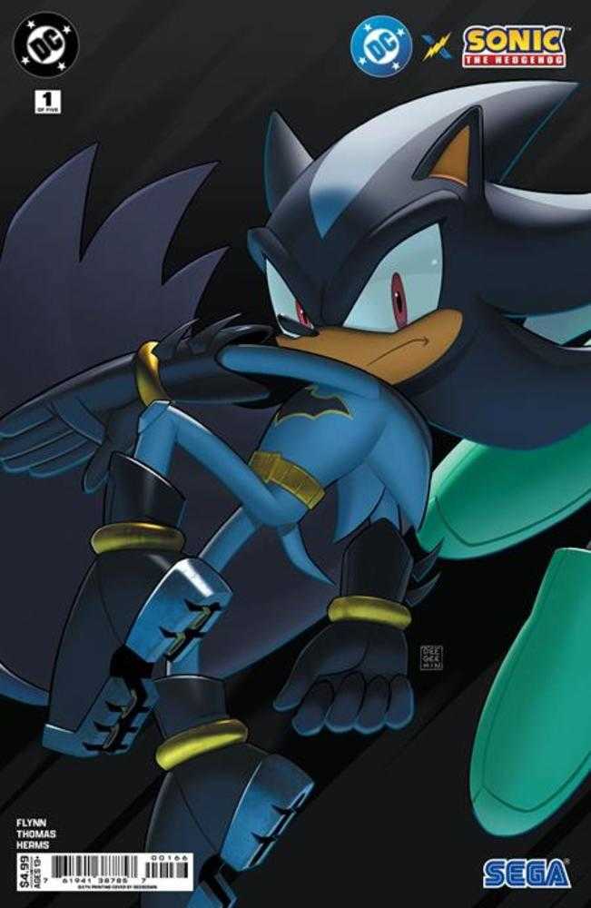 DC X Sonic The Hedgehog #1 (Of 5) (6th Print) Deegeemin Connecting