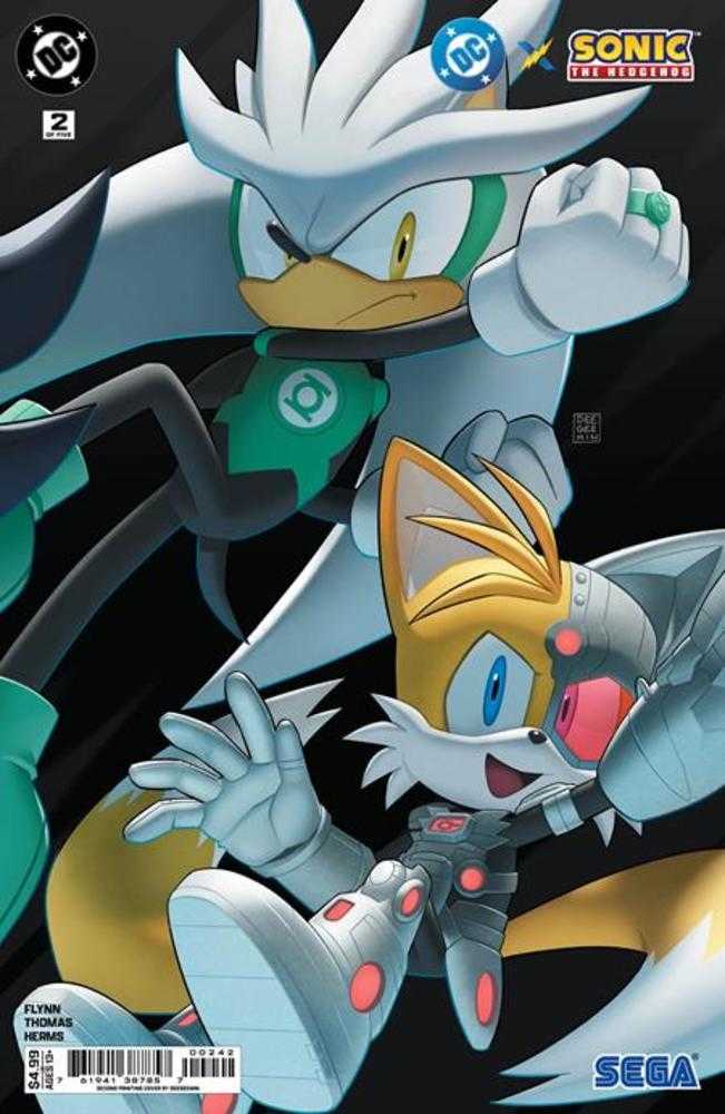 DC X Sonic The Hedgehog #2 (Of 5) (2nd Print) Deegeemin Connecting