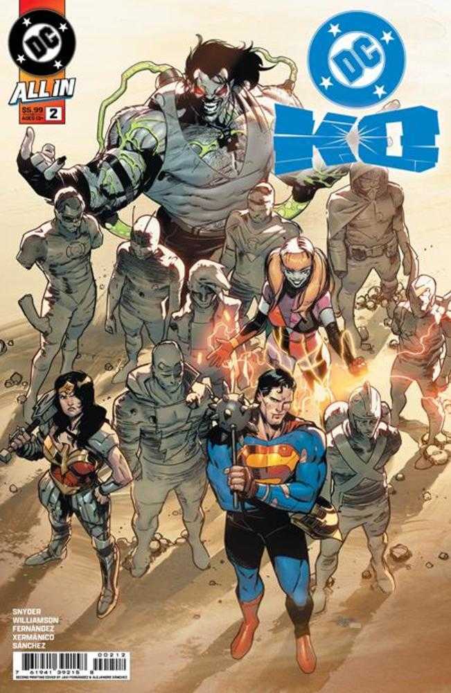 DC K.O. #2 (Of 5) (2nd Print) Cover A Javier Fernandez
