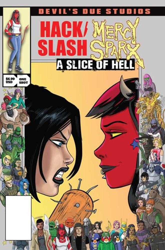 Devils Due Presents Hack Slash Mercy Sparx #1 (One Shot) Cover B Tim Seeley Josh Blaylock Homage Variant (Mature)