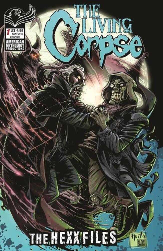 Living Corpse Hexx Files #1 Cover B Neil Vokes Variant (Mature)