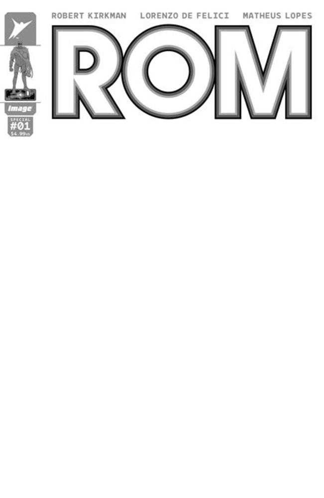 Rom Special #1 (One Shot) Cover E Blank Sketch Variant