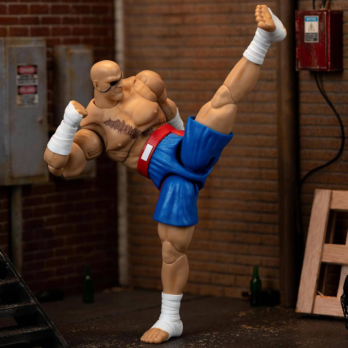Street Fighter II Sagat 1:12 Scale Action Figure