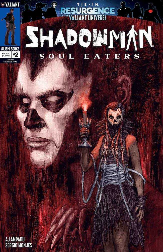 Shadowman: Soul Eaters (2024) #2 (of 4) Cover A Sanz