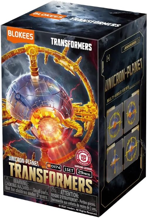 BLOKEES Transformers Unicron Planet Building Block Toy