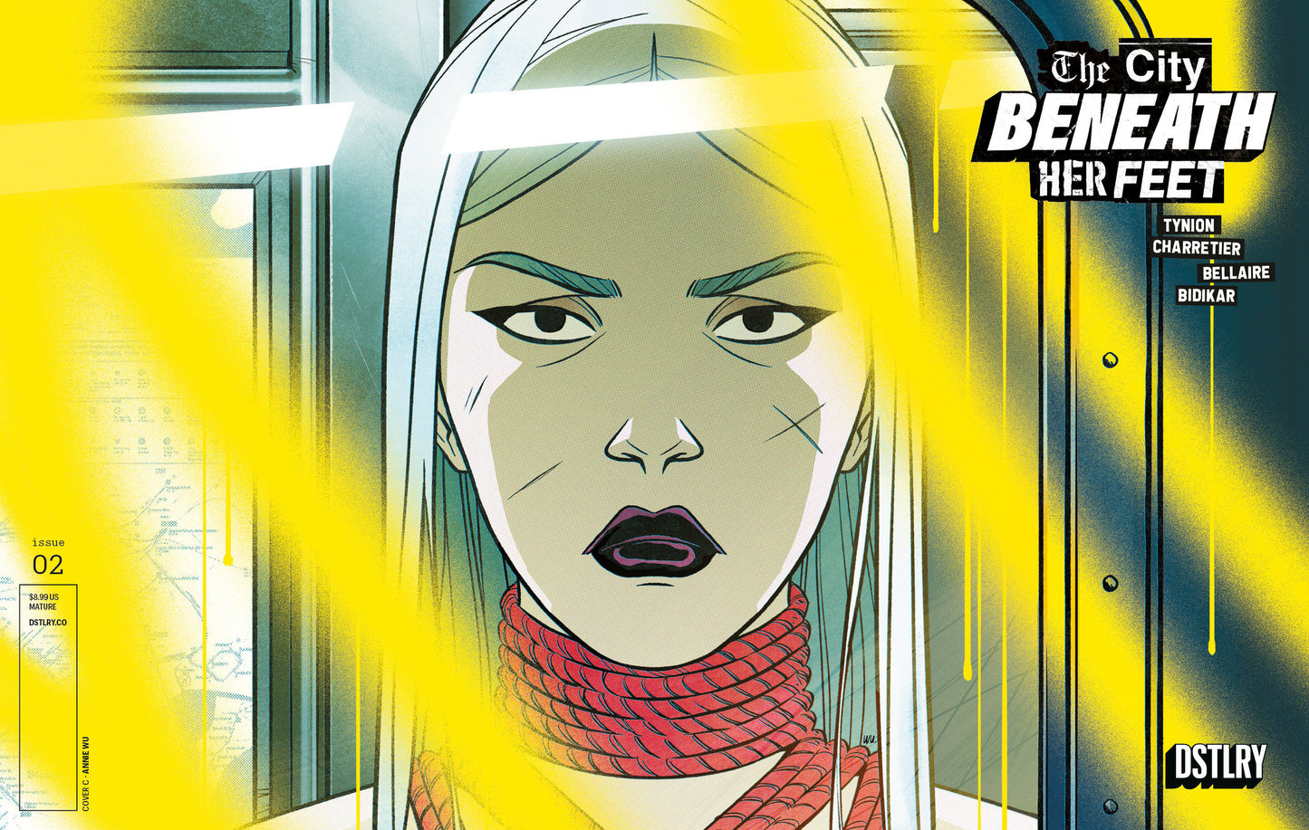 City Beneath Her Feet (2024) #2 Cover C Annie Wu 1:10 Variant