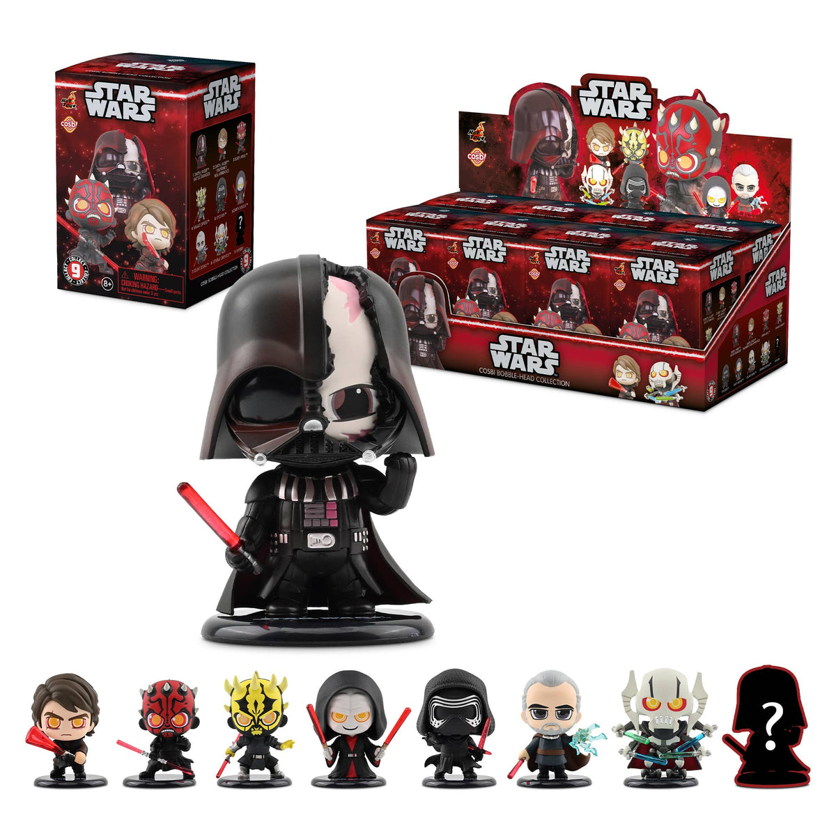 Star Wars Dark Side Bobblehead - Blind Box CDU