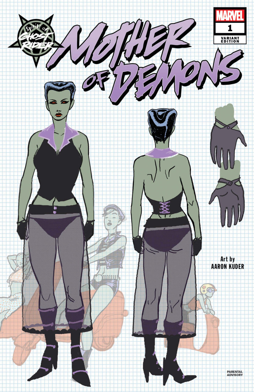 Spirits of Ghost Rider: Mother of Demons (2020) #1 Aaron Kuder Design Variant