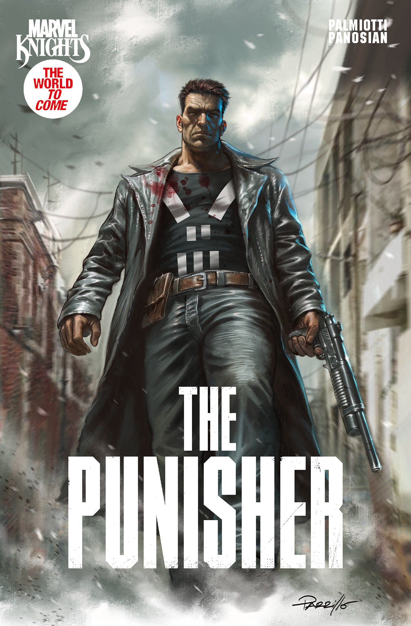 Marvel Knights: Punisher #4 Lucio Parrillo 1:25 Variant