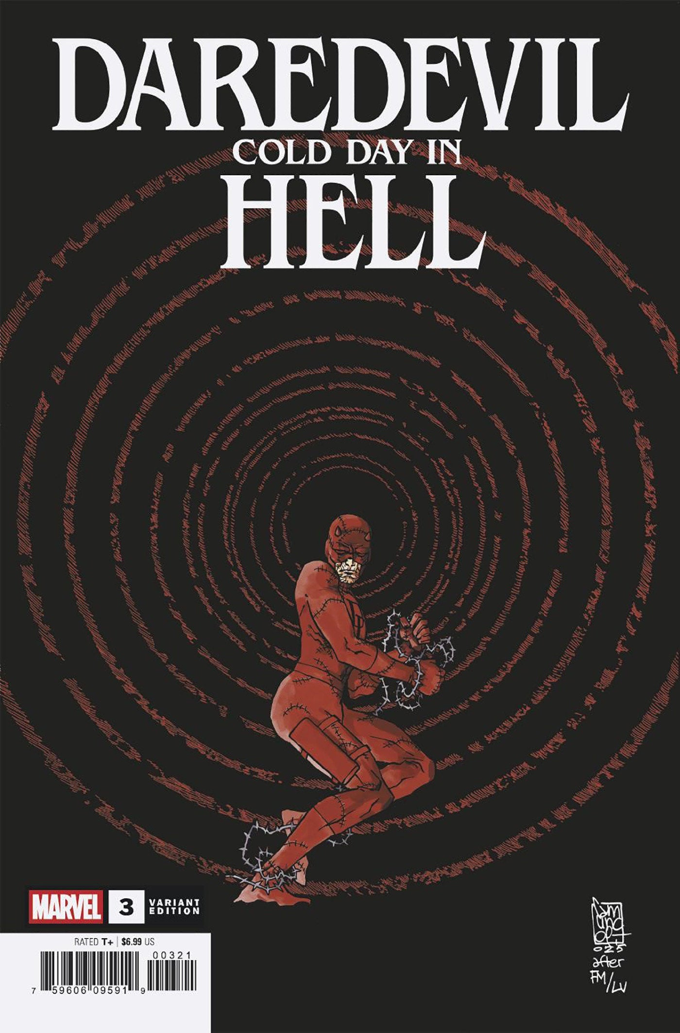 Daredevil: Cold Day In Hell (2025) #3 Giuseppe Camuncoli Variant
