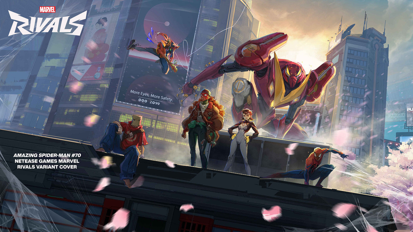 Amazing Spider-Man (2022) #70 Netease Games Marvel Rivals Wraparound Variant