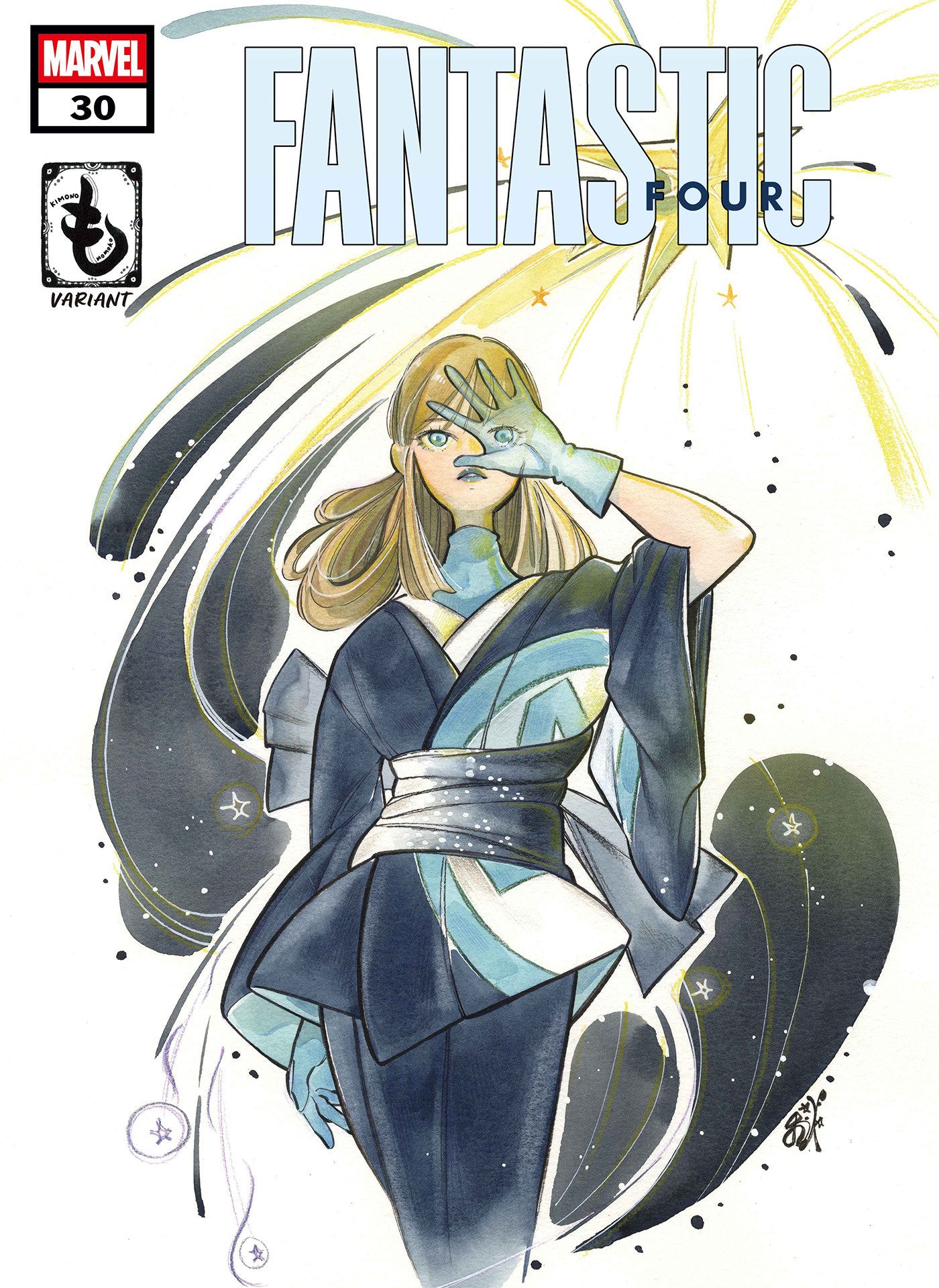 Fantastic Four (2022) #30 Peach Momoko Kimono Variant