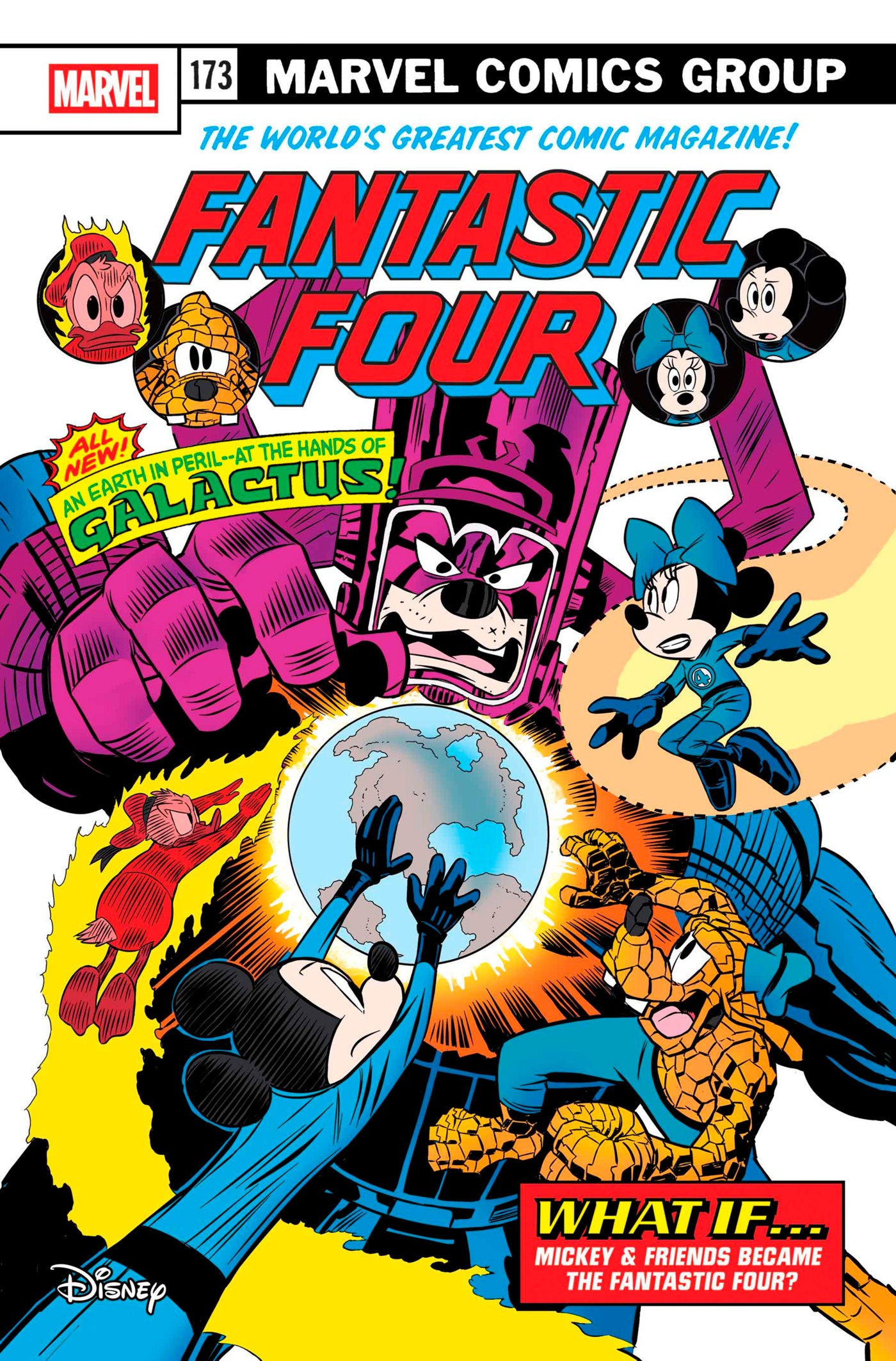 Fantastic Four (2022) #31 Claudio Sciarrone Disney What If? Fantastic Four Homage Variant