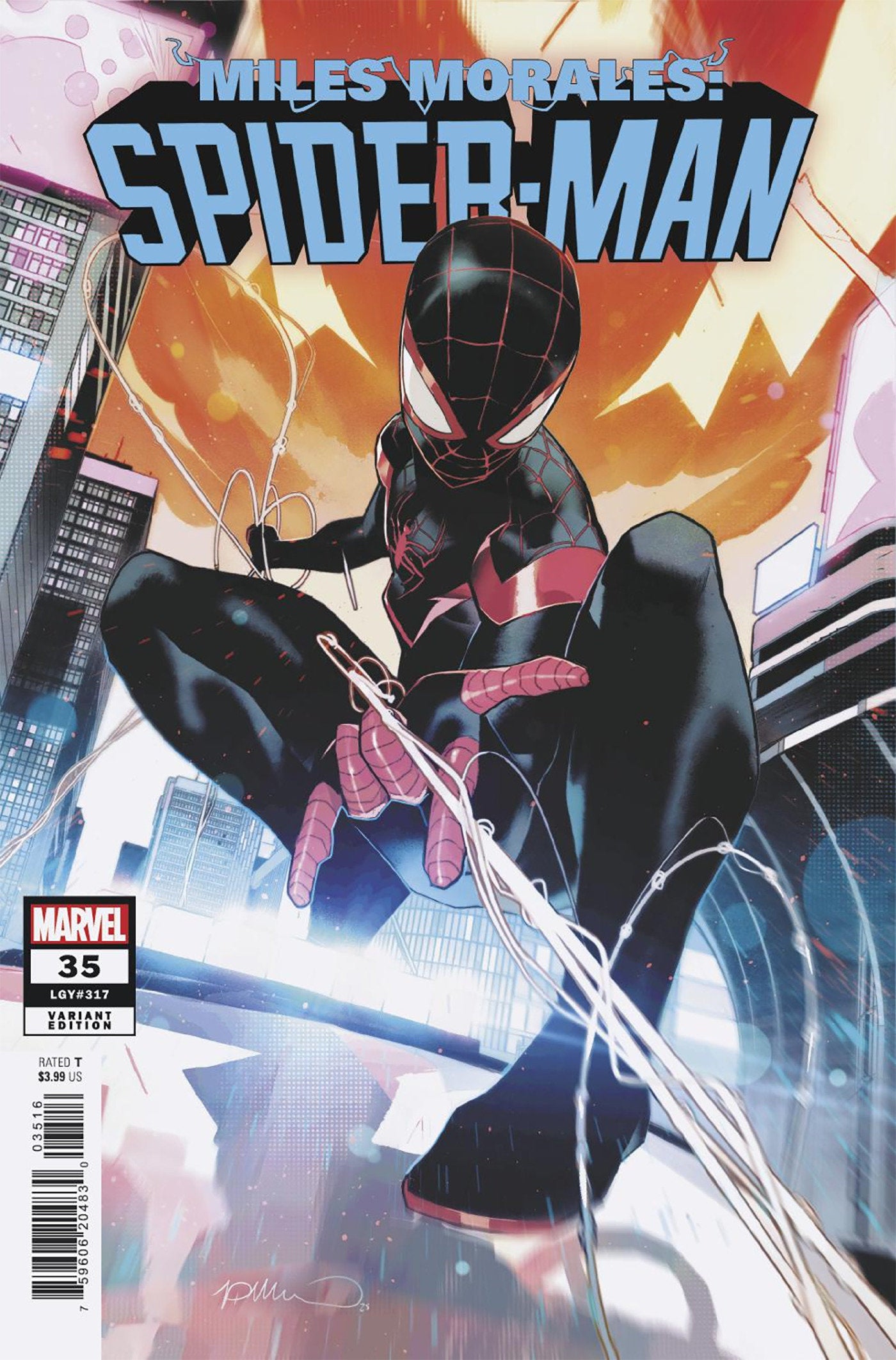 Miles Morales: Spider-Man (2022) #35 Simone Di Meo 1:25 Variant