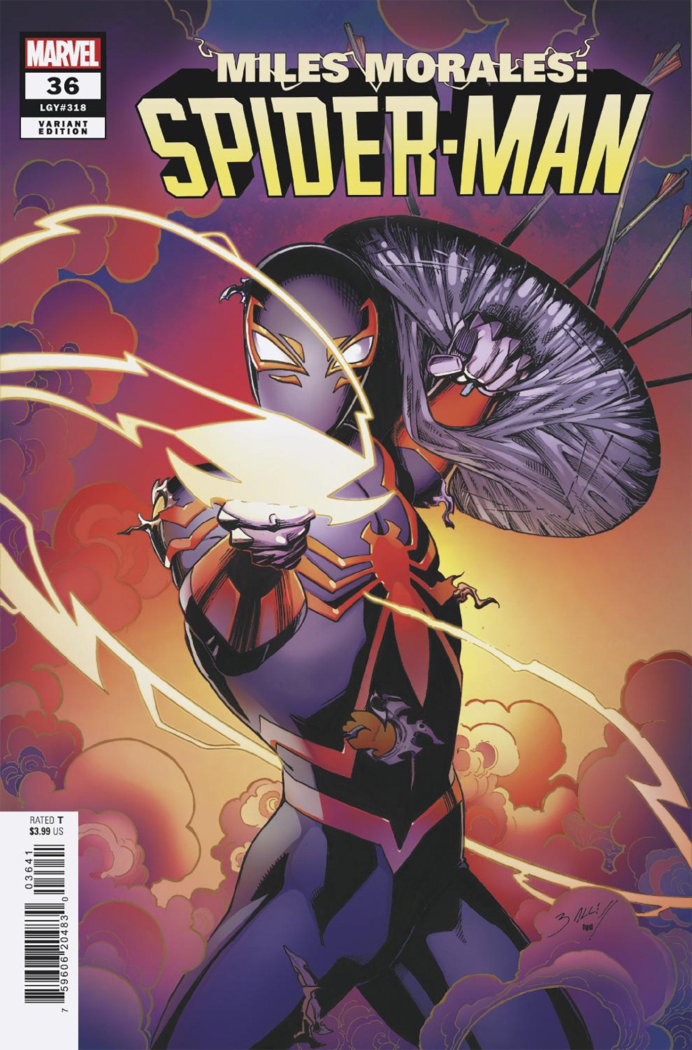 Miles Morales: Spider-Man #36 Mark Bagley Variant