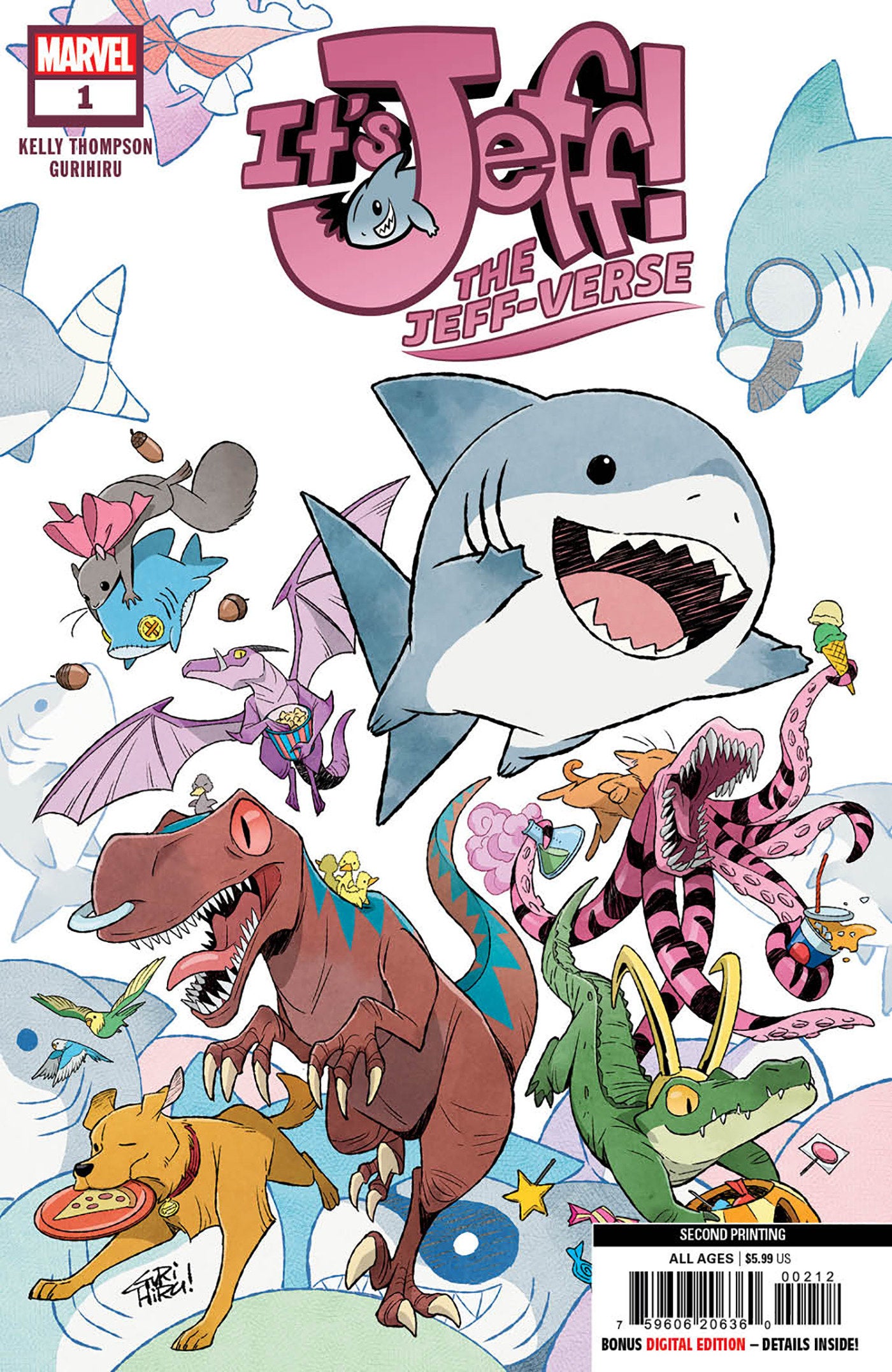 It's Jeff: The Jeff-Verse (2024) #1 (2nd Print) Gurihiru Variant