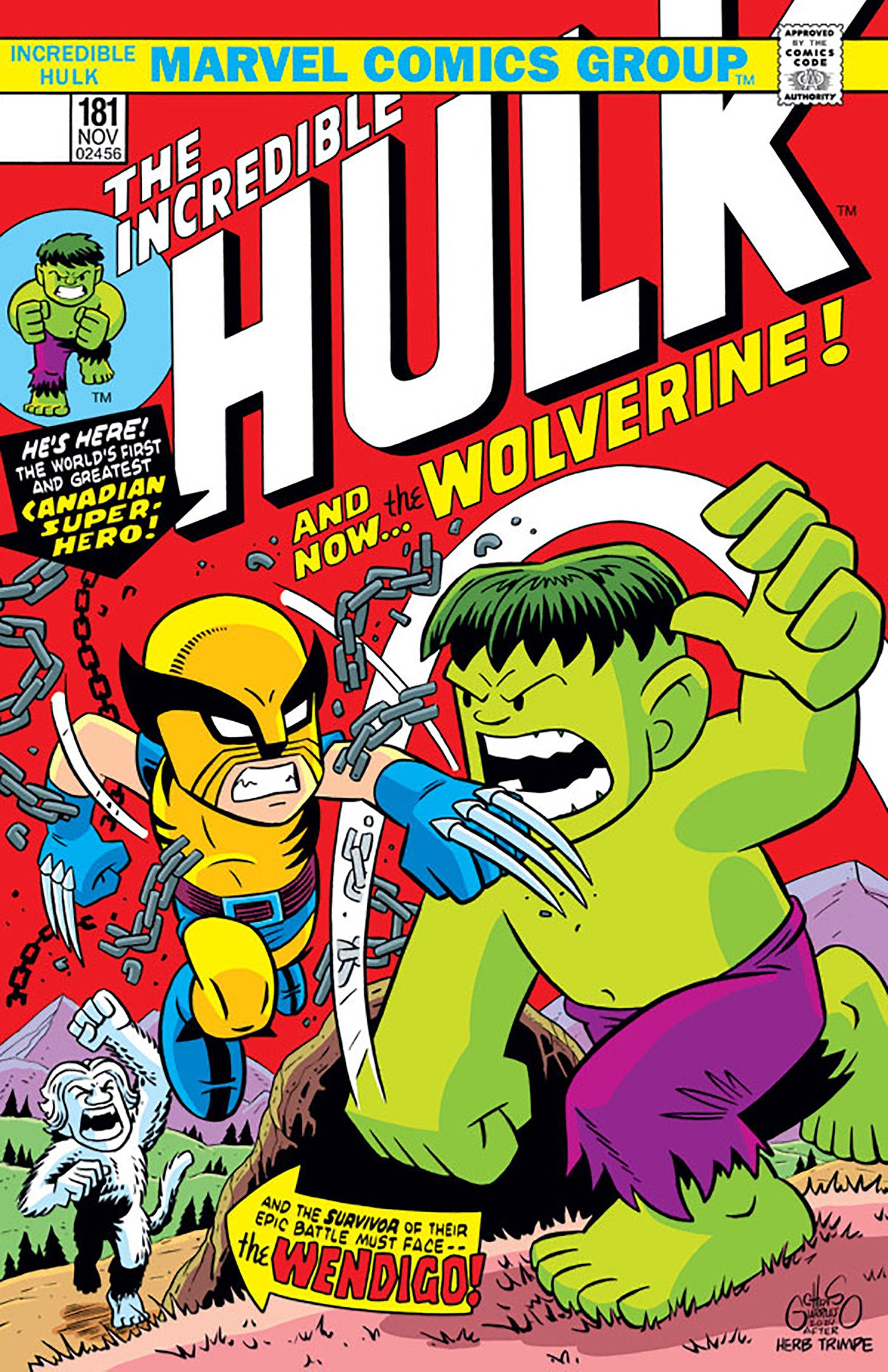 Incredible Hulk (2023) #25 Chris Giarrusso Variant