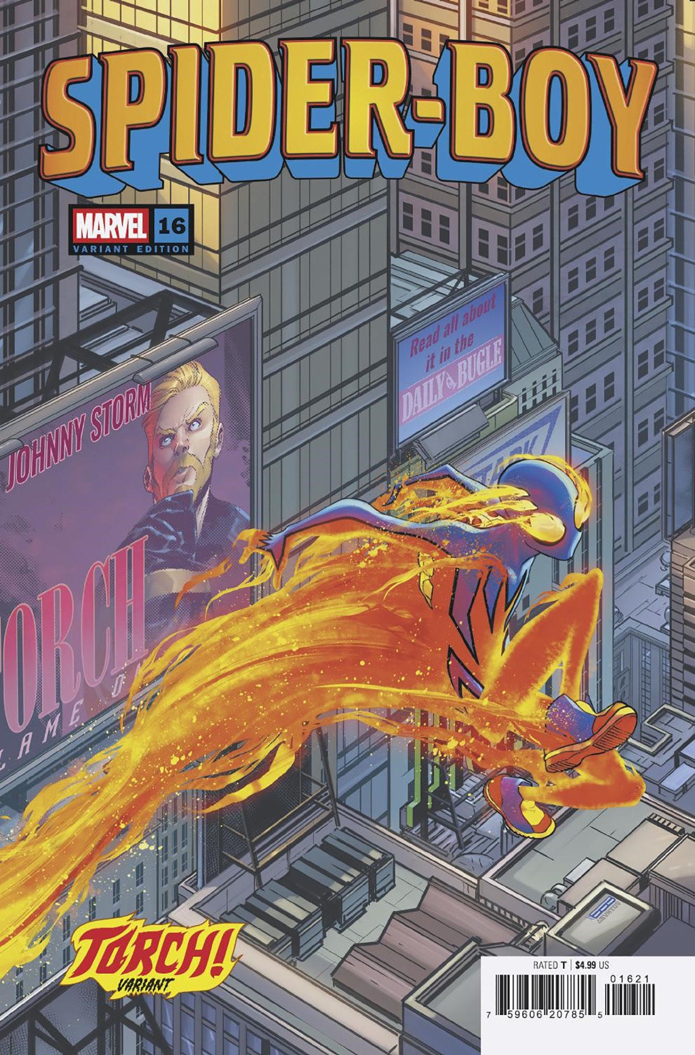 Spider-Boy (2023) #16 David Baldeon Torch! Variant